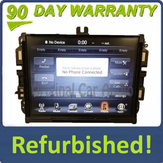 Refurbished 2013 - 2016 Chrysler Jeep Dodge Ram OEM VP3 NA Media Center LCD Screen Radio