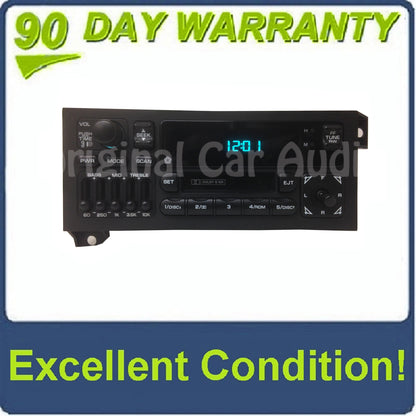 1987 - 2003 CHRYSLER DODGE JEEP OEM INFINITY CASSETTE PLAYER AM FM RADIO EQUALIZER RECEIVER