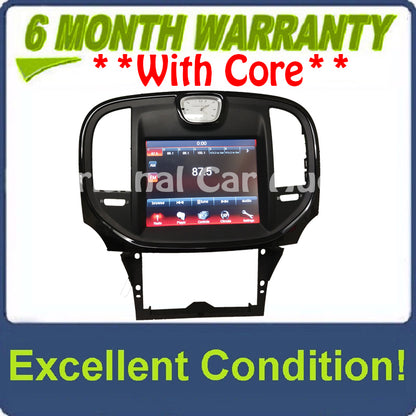 Chrysler 300 OEM Navigation Display Screen Center Black Bezel