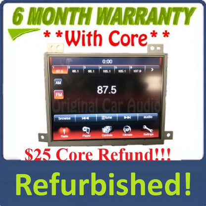 Refurbished 2011 2012 2013 2014 Chrysler Dodge Navigation GPS 8.4" LCD Display Screen Monitor
