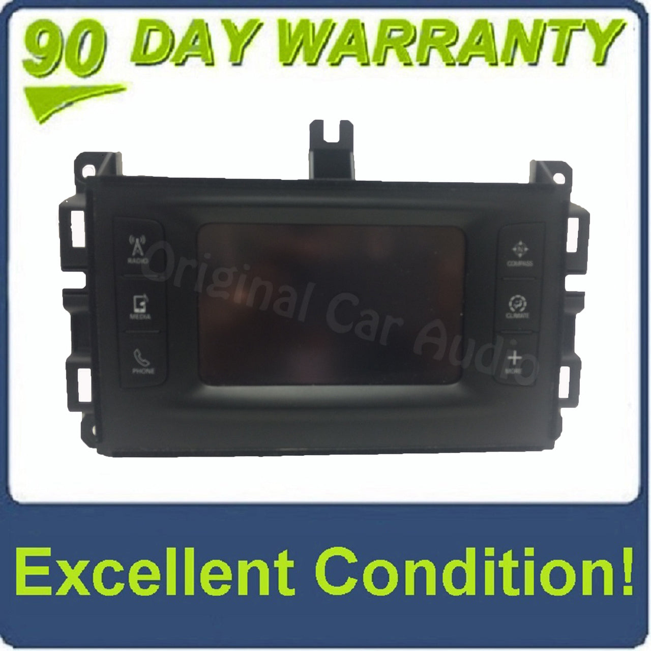 2013 Chrysler 300 OEM AM FM Radio 4" Display Screen VP2HNA AX3306