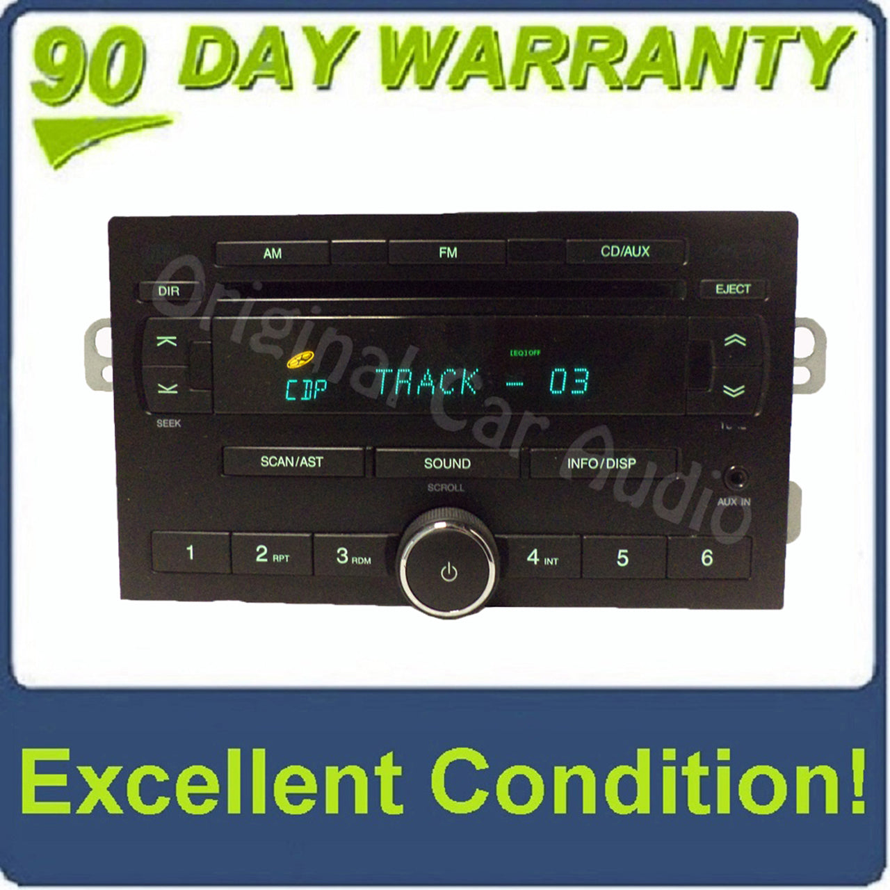 2006 Chevrolet Optra OEM Stereo MP3 CD Player Aux 96805108