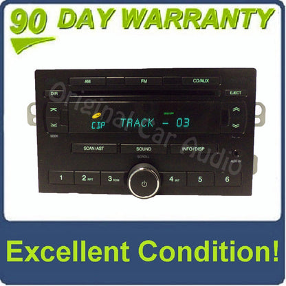 2006 Chevrolet Optra OEM Stereo MP3 CD Player Aux 96805108