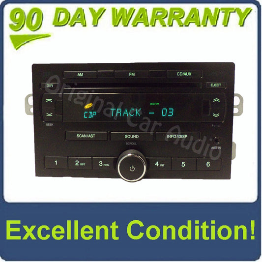 2006 Chevrolet Optra OEM Stereo MP3 CD Player Aux 96805108