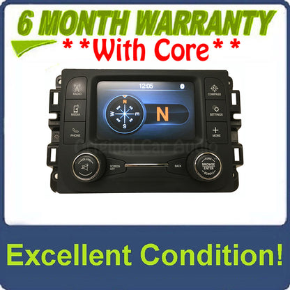 2013 2014 2015 2016 Dodge Ram Truck Uconnect Multi Media Radio Bluetooth VP2 RA2 Short Block