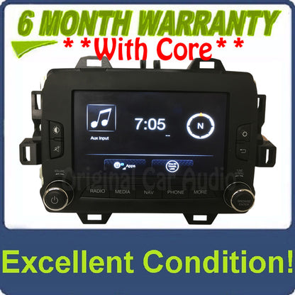 2015 - 2017 Jeep Renegade OEM VP4 NA Touch Screen Navigation Receiver