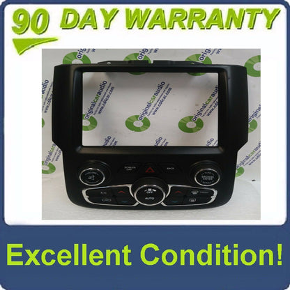 2013 - 2017 Dodge Ram 1500 2500 3500 OEM 8.4 Dual Zone Temperature Control Panel 1UJ97DX9AE