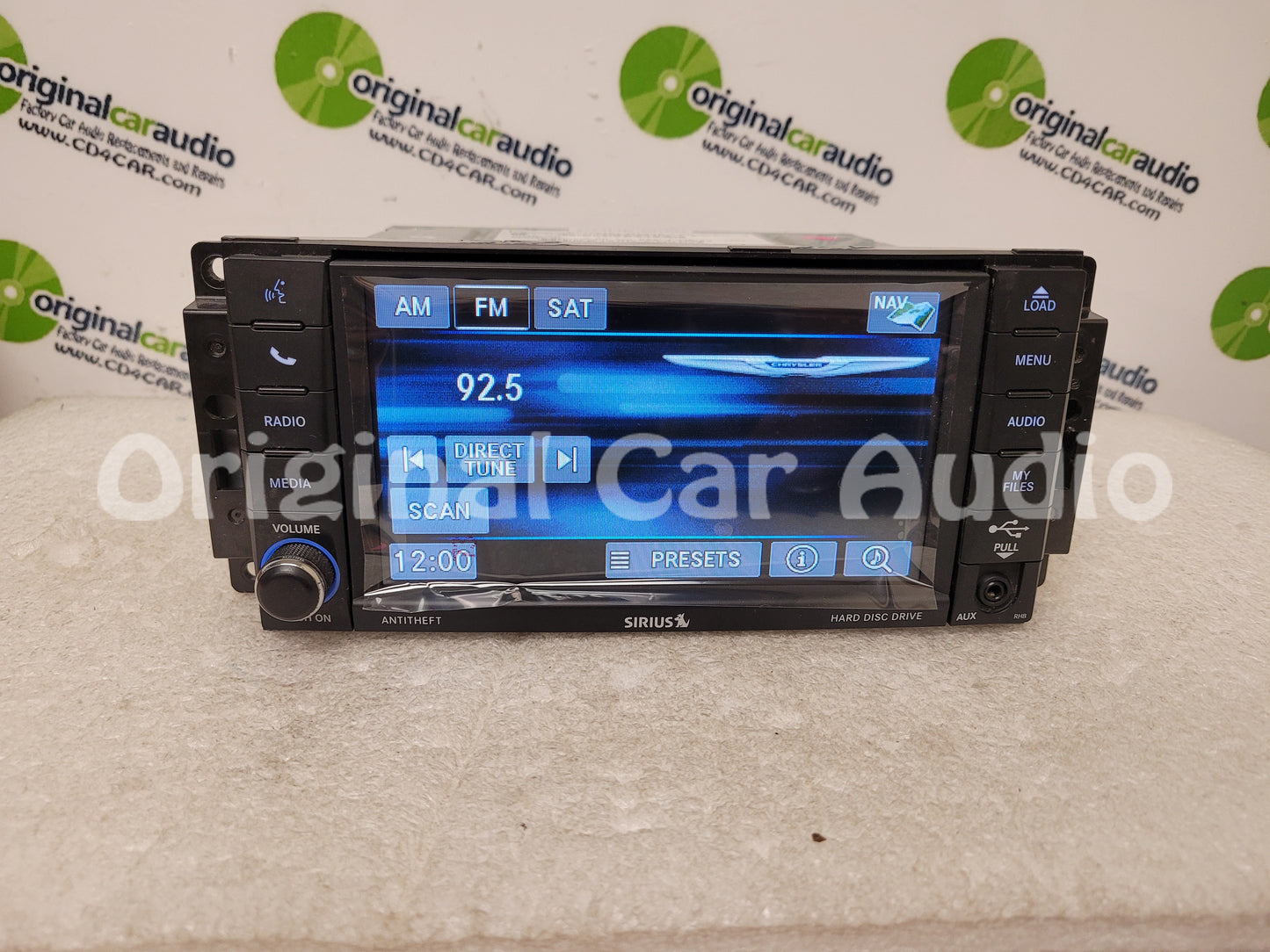 Refurbished 2007 - 2016 Chrysler Dodge Jeep OEM High Speed Navigation GPS MyGig HDD CD SAT Bluetooth Radio Receiver RHB BLUE