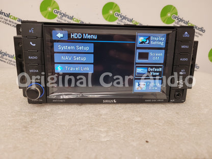 Refurbished 2007 - 2016 Chrysler Dodge Jeep OEM High Speed Navigation GPS MyGig HDD CD SAT Bluetooth Radio Receiver RHB BLUE