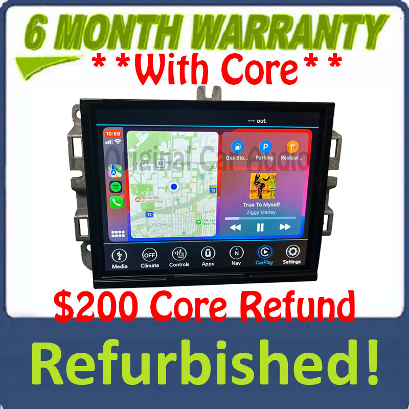 Refurbished 2017 - 2019 Ram Jeep Grand Cherokee OEM Uconnect 8.4 4C UAQ VP4 RA4 Navigation Multi Media Receiver