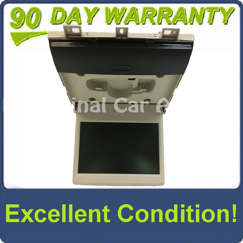 2011 - 2015 Dodge Chrysler OEM Rear Entertainment DVD Overhead Display Screen Third Row