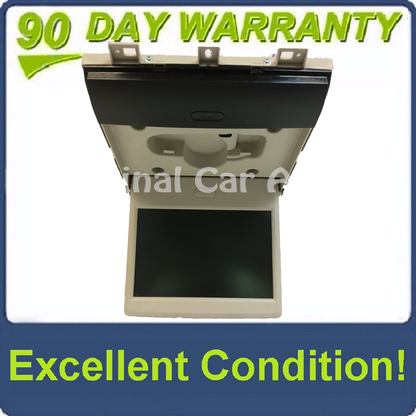 2011 - 2015 Dodge Chrysler OEM Rear Entertainment DVD Overhead Display Screen Third Row