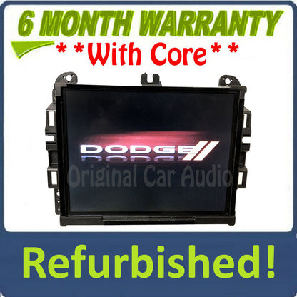 Refurbished 2014 - 2017 Dodge Durango OEM VP3 NA RA3 Touch Screen U Connect Multi Media Receiver
