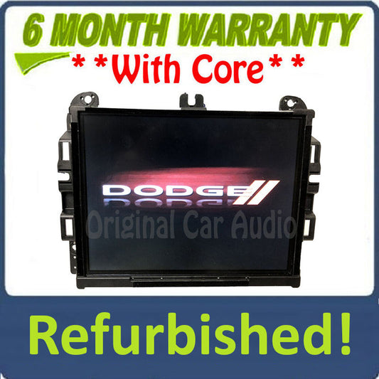 Refurbished 2014 - 2017 Dodge Durango OEM VP3 NA RA3 Touch Screen U Connect Multi Media Receiver
