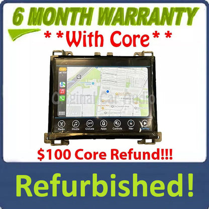 Refurbished 2017 - 2019 Chrysler Dodge 300 Challenger OEM Uconnect 8.4 4C Touch Screen Multi Media Radio Receiver UAS