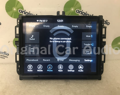 2019 - 2020 Ram Truck 1500 OEM AM FM Radio Touch Screen 8.4" VP2_8.4 DT SXM