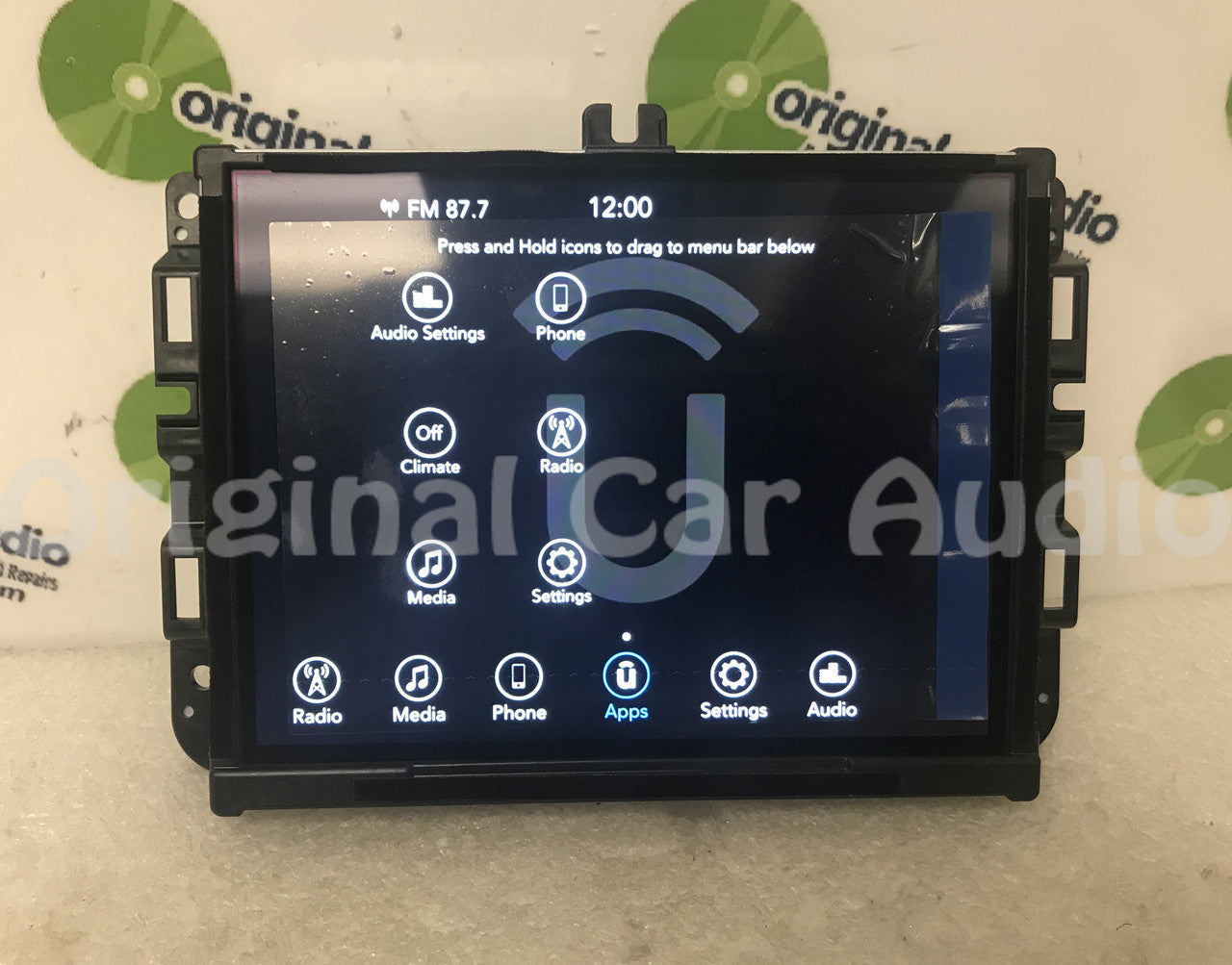 Repair Your 2017 - 2020 Jeep Dodge Ram OEM Display Touch Screen VP2_8.4 Repair Service