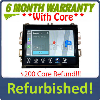 Refurbished 2018-2020 Dodge Durango OEM Navigation AM FM Radio Touch Screen Media Display VP4R-A