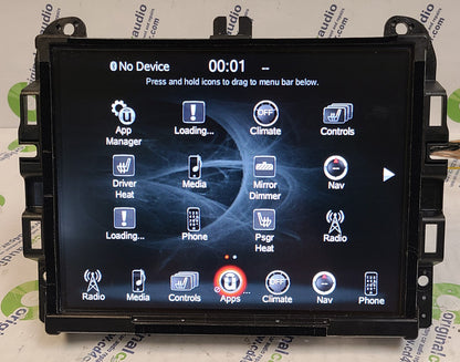 Refurbished  2016 Dodge Durango OEM VP4 NA RA4 Touch Screen U Connect Multi Media Receiver