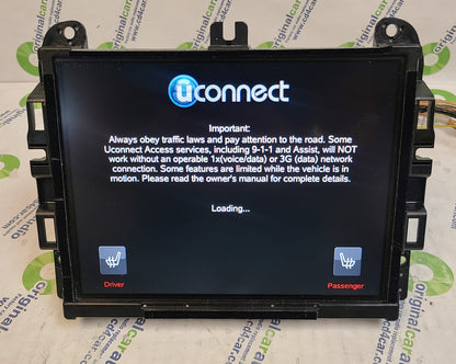 Refurbished  2016 Dodge Durango OEM VP4 NA RA4 Touch Screen U Connect Multi Media Receiver