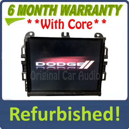 Refurbished  2016 Dodge Durango OEM VP4 NA RA4 Touch Screen U Connect Multi Media Receiver