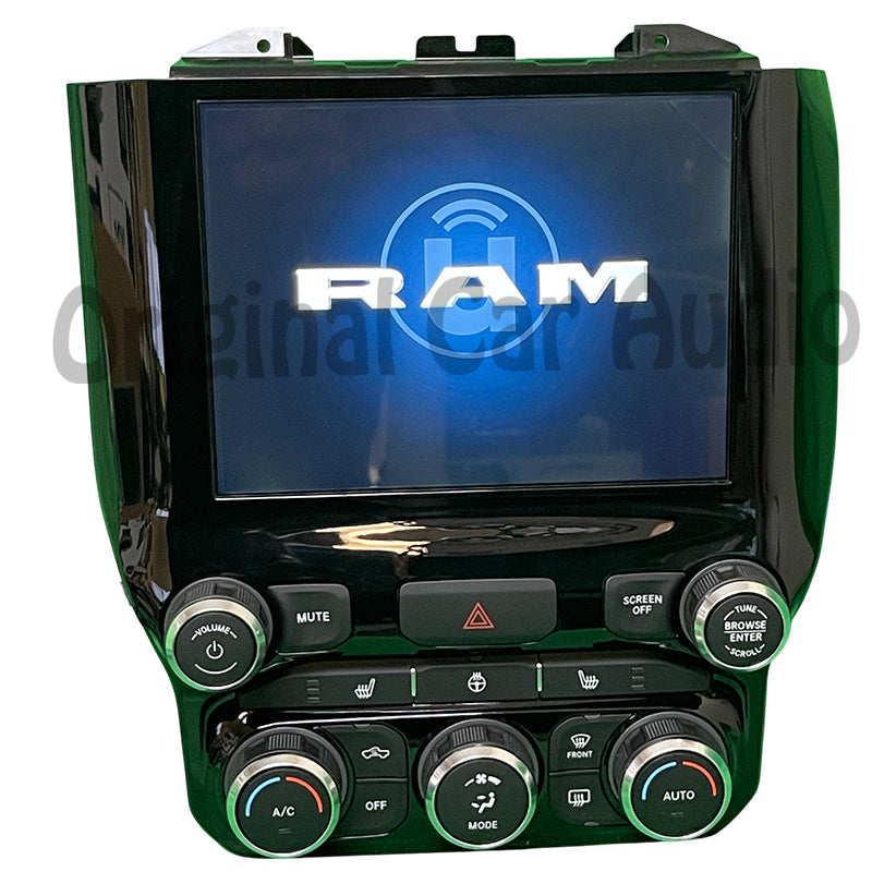 Brand New 2019 - 2020 RAM DODGE OEM 8.4 Navigation Display Screen Temperature Dual Climate Control Panel Bezel