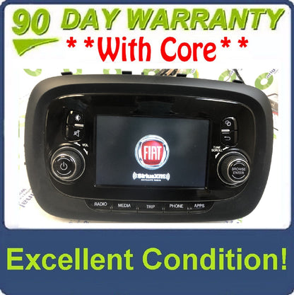 2015 - 2019 Fiat 500 OEM Information Display Screen AM FM Radio Receiver VP2