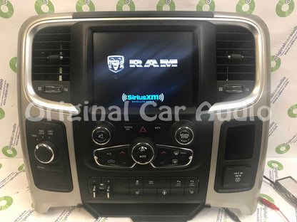 2013 - 2017 Dodge Ram OEM VP3 8.4" Touchscreen Display Radio Receiver WITH PANEL AND BEZEL