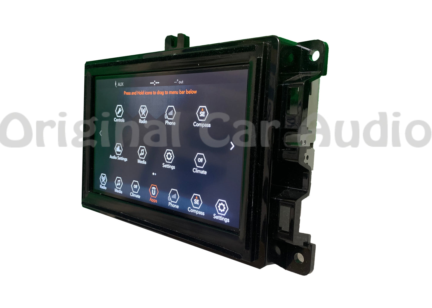 2017 - 2021 Jeep Compass OEM 7" Touchscreen AM FM Uconnect Radio Receiver VP2