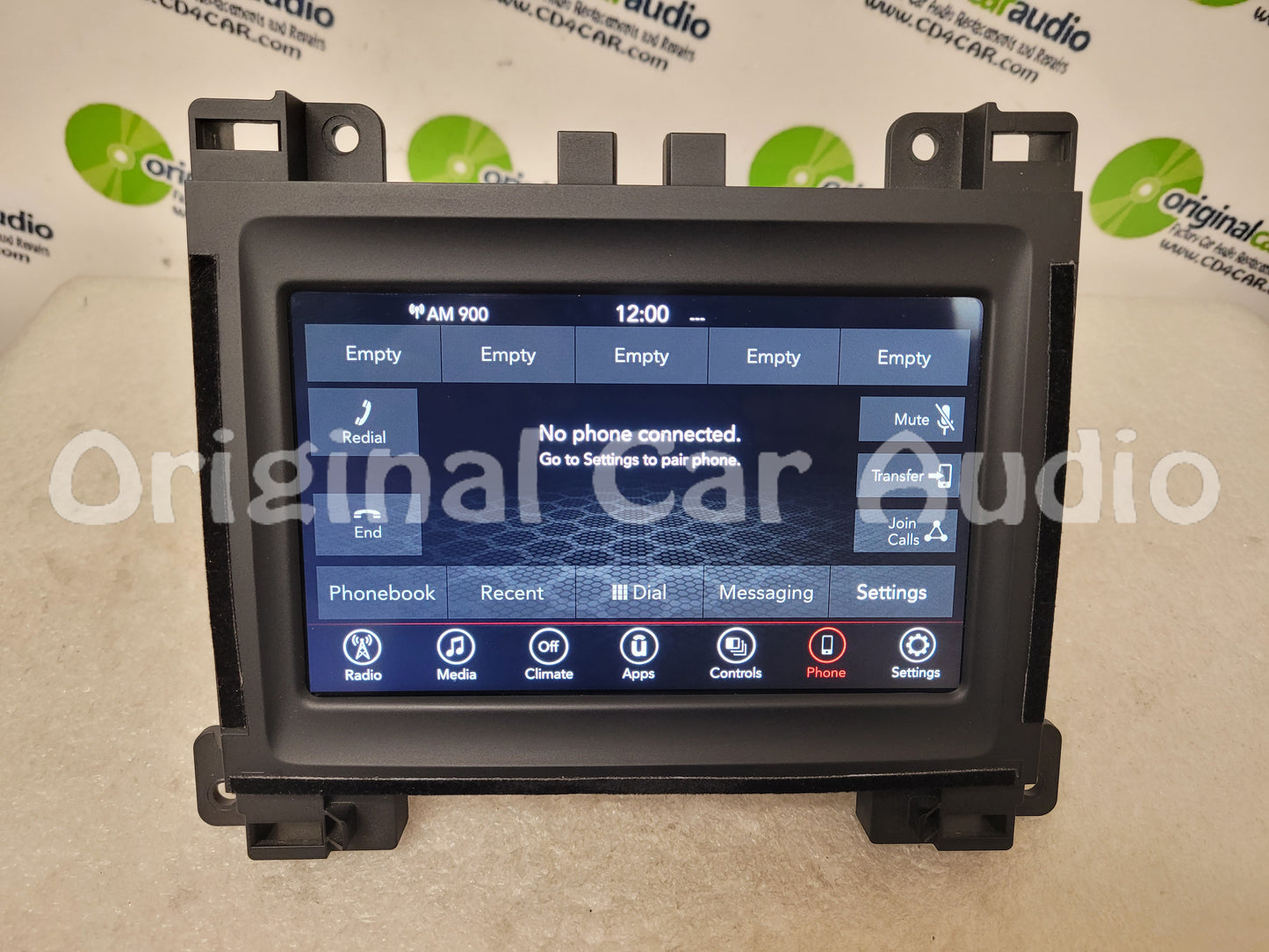 2018 - 2019 Dodge Charger Challenger OEM 7" VP2 Uconnect Touchscreen Radio Display