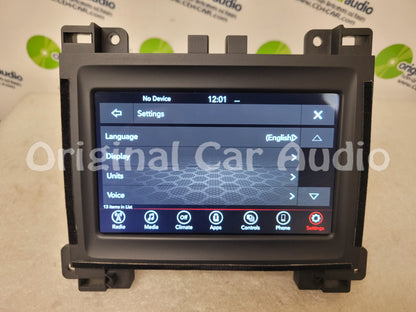2018 - 2019 Dodge Charger Challenger OEM 7" VP2 Uconnect Touchscreen Radio Display