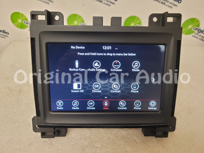 2018 - 2019 Dodge Charger Challenger OEM 7" VP2 Uconnect Touchscreen Radio Display