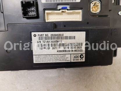2011- 2014 Dodge Charger AM FM Radio Climate Conrtrol Information 4" Display Screen