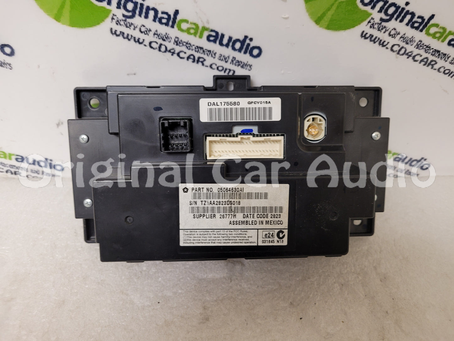 2011- 2014 Dodge Charger AM FM Radio Climate Conrtrol Information 4" Display Screen