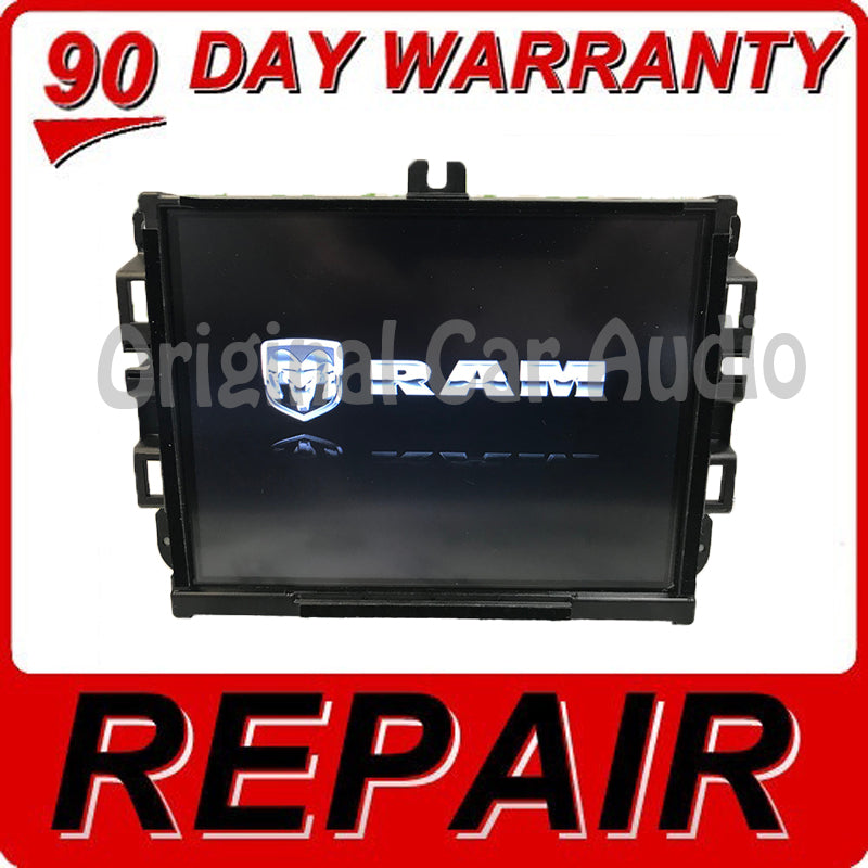 REPAIR ONLY 2016 - 2017 Dodge Jeep Ram OEM Media UConnect Touch Screen Receiver Mexico Only