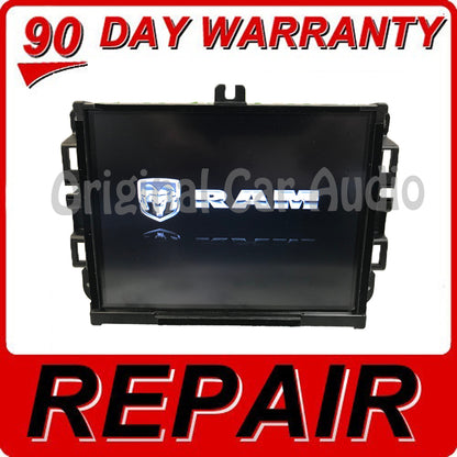 REPAIR ONLY 2016 - 2017 Dodge Jeep Ram OEM Media UConnect Touch Screen Receiver Mexico Only