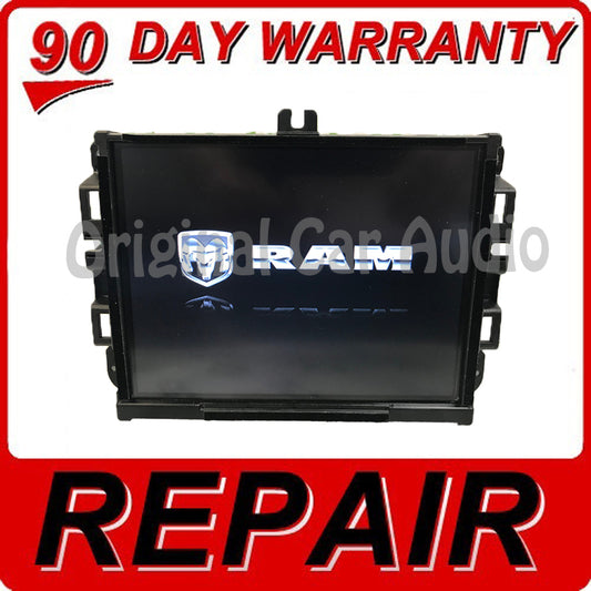 REPAIR ONLY 2016 - 2017 Dodge Jeep Ram OEM Media UConnect Touch Screen Receiver Mexico Only