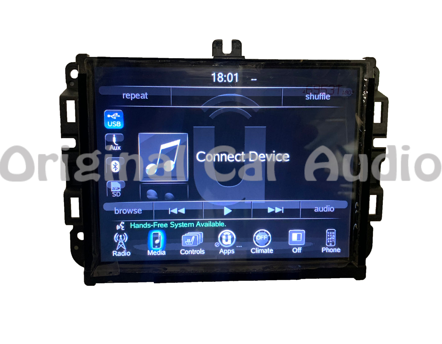 Refurbished 2016 - 2017 Jeep Cherokee OEM UConnect VP3 NA Multi Media Bluetooth Sat Radio Receiver