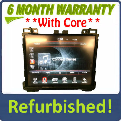 Refurbished 2015 - 2017 Chrysler Dodge 300 Charger OEM VP3 CA UConnect Touch Screen Multi Media Radio Receiver CANADA