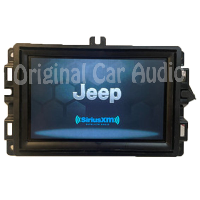 Refurbished 2017 - 2020 Jeep Cherokee OEM  7' Inch Display Screen AM FM Radio Receiver VP2_7 KL SXM