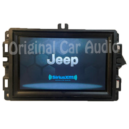 Refurbished 2017 - 2020 Jeep Cherokee OEM  7' Inch Display Screen AM FM Radio Receiver VP2_7 KL SXM