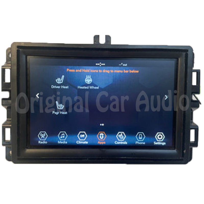 Refurbished 2017 - 2020 Jeep Cherokee OEM  7' Inch Display Screen AM FM Radio Receiver VP2_7 KL SXM