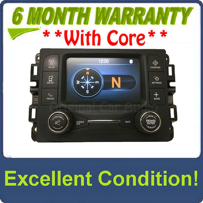 2019 - 2022 Ram 2500 3500 OEM AM FM Radio Uconnect 5" Display Receiver VP2_5 HDCC