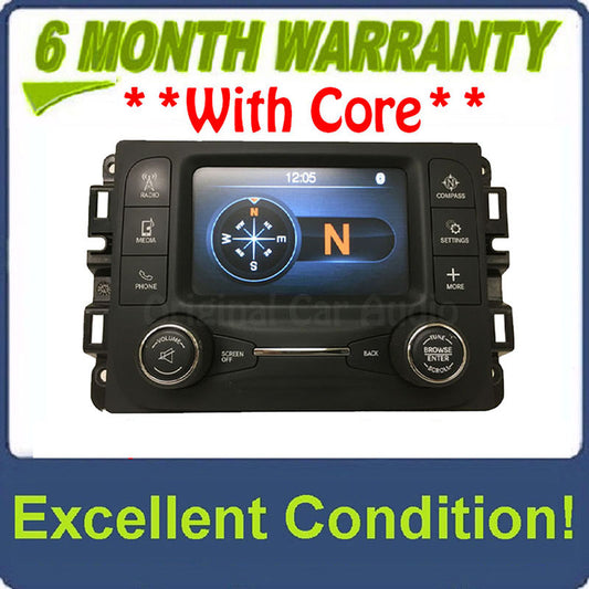 2019 - 2022 Ram 2500 3500 OEM AM FM Radio Uconnect 5" Display Receiver VP2_5 HDCC