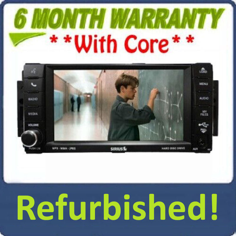 Refurbished 2007 - 2017 CHRYSLER DODGE JEEP OEM MyGig Radio CD DVD Player Low-Speed RBZ