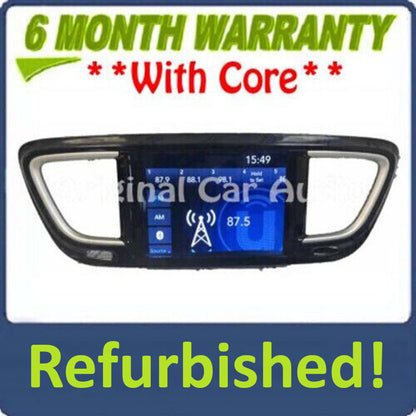 Refurbished 2017 - 2020 Chrysler Pacifica Voyager OEM JB2 Radio Touch Screen Display Monitor ONLY