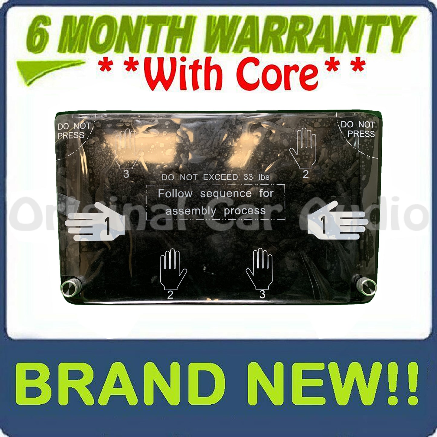 BRAND NEW 2022 - 2024 Jeep Wagoneer Grand Wagoneer 12" Navigation Multi Media Display Screen