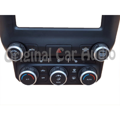 2019-2024 Dodge Ram Audio AC Heater Climate Control Bezel Manual Temperature Control Panel 1500 2500 3500