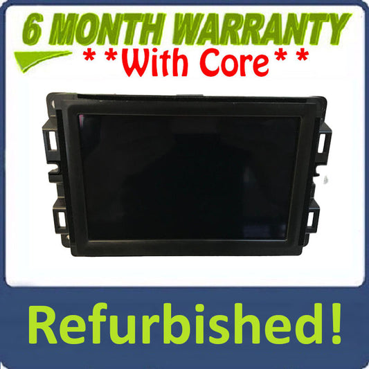Refurbished 2017 - 2020 Jeep Cherokee OEM 7' Media Display Screen AM FM Radio Receiver VP2_7 KL