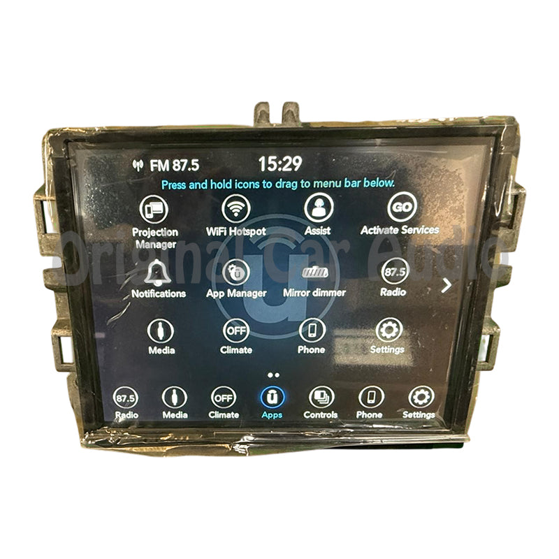2017 - 2021 Ram Jeep Grand Cherokee OEM Uconnect 8.4 4C UAS VP4 RA4 Multi Media Receiver
